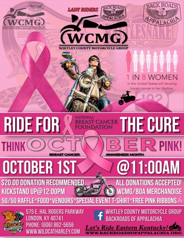 WCMG Lady Rider’s Ride for the Cure