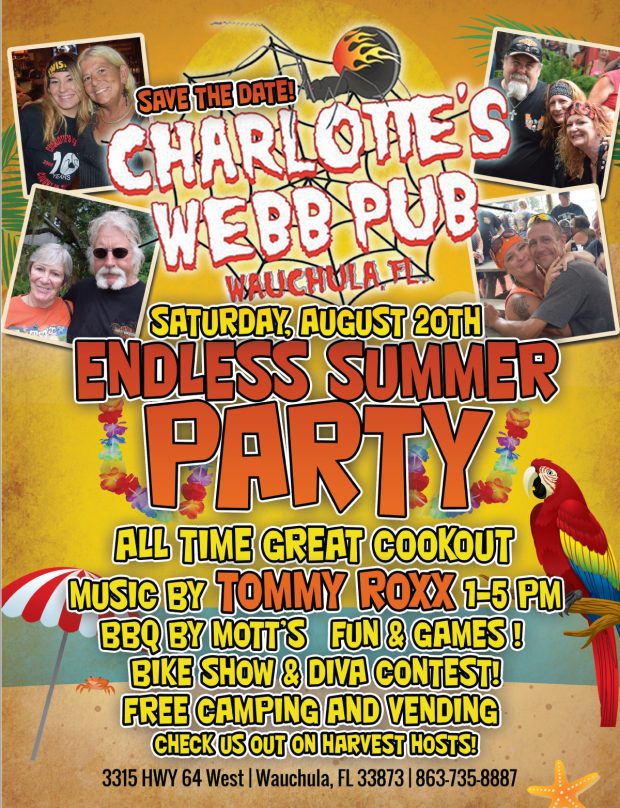 Charlotte\’s Webb Pub Endless Summer BASH!