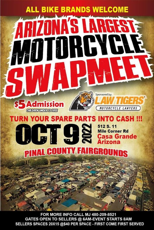 AZ Largest Motorcycle Swapmeet