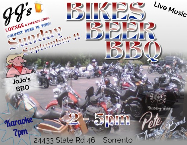 Bikers Beer BBQ at JJ’s Lounge & Package Store