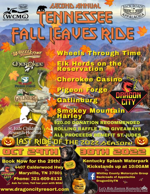 Tennessee Fall Ride