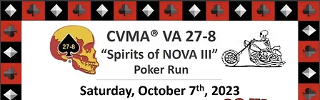 CVMA(R) Spirits of NOVA III Poker Run