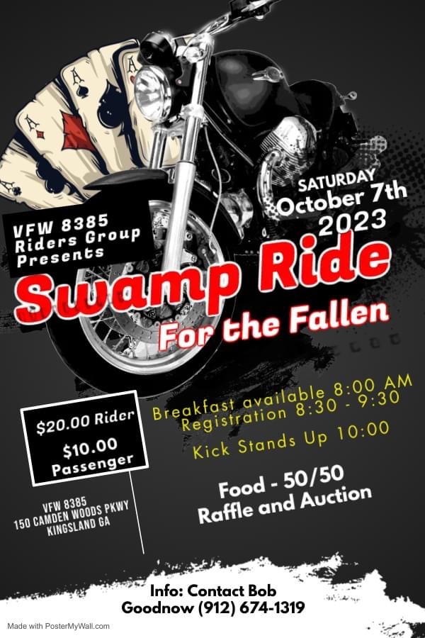 Swamp Ride for the Fallen