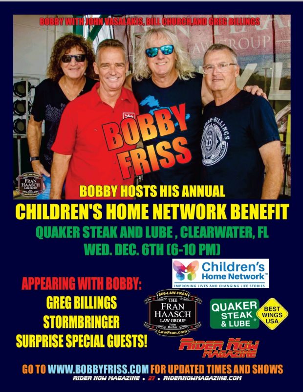 Bobby Friss hosts the Children\’s Home Benefit Concert