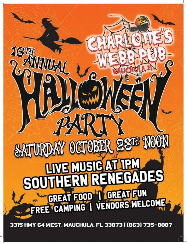Charlotte’s Webb Pub 16th Annual Halloween Party