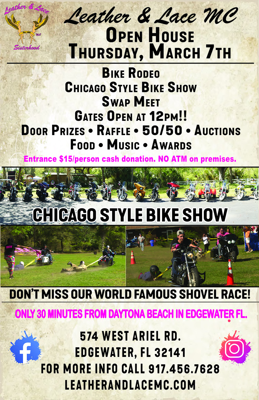 Open House, Bike Show, and Motorcycle Rodeo