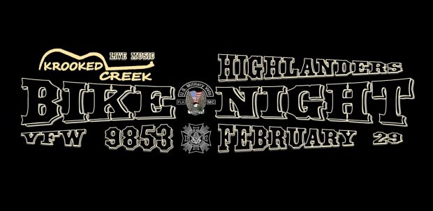 Highlanders Chapter Bike Night With Krooked Creek