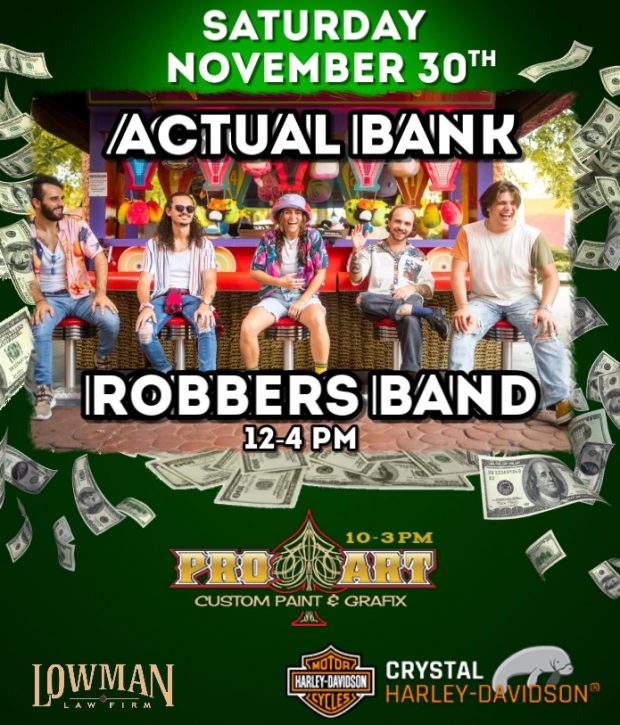 The Actual Bank Robbers Band Live