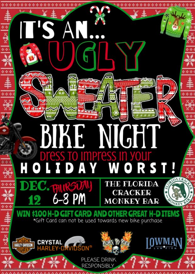 Ugly Sweater Bike Night