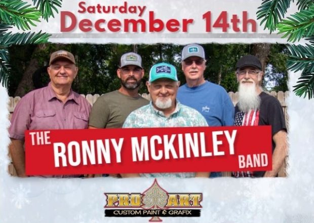 The Ronny McKinley Band Live