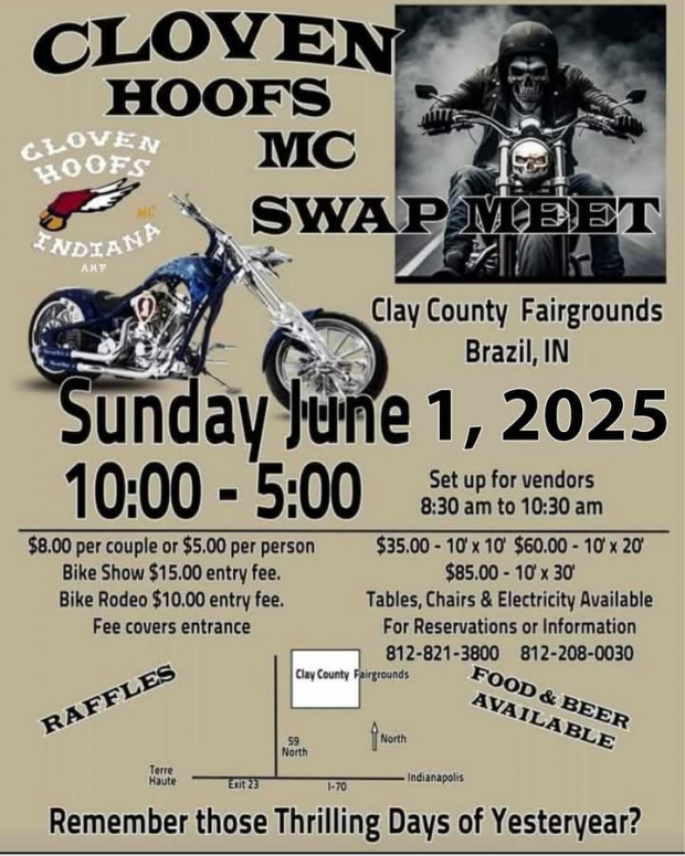 Cloven Hoofs swap meet