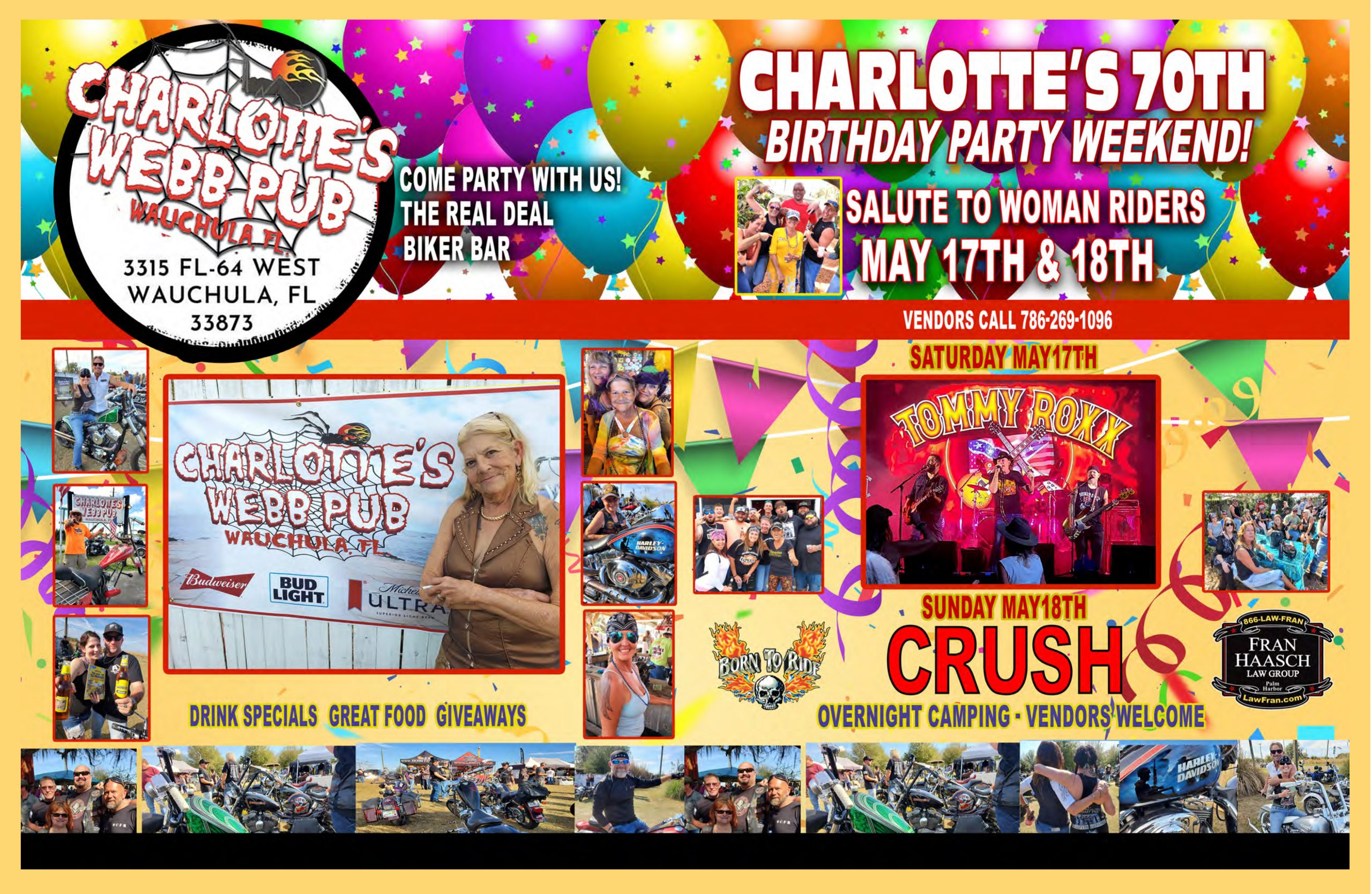 Charlotte's Webb 70th Birthday Bash!