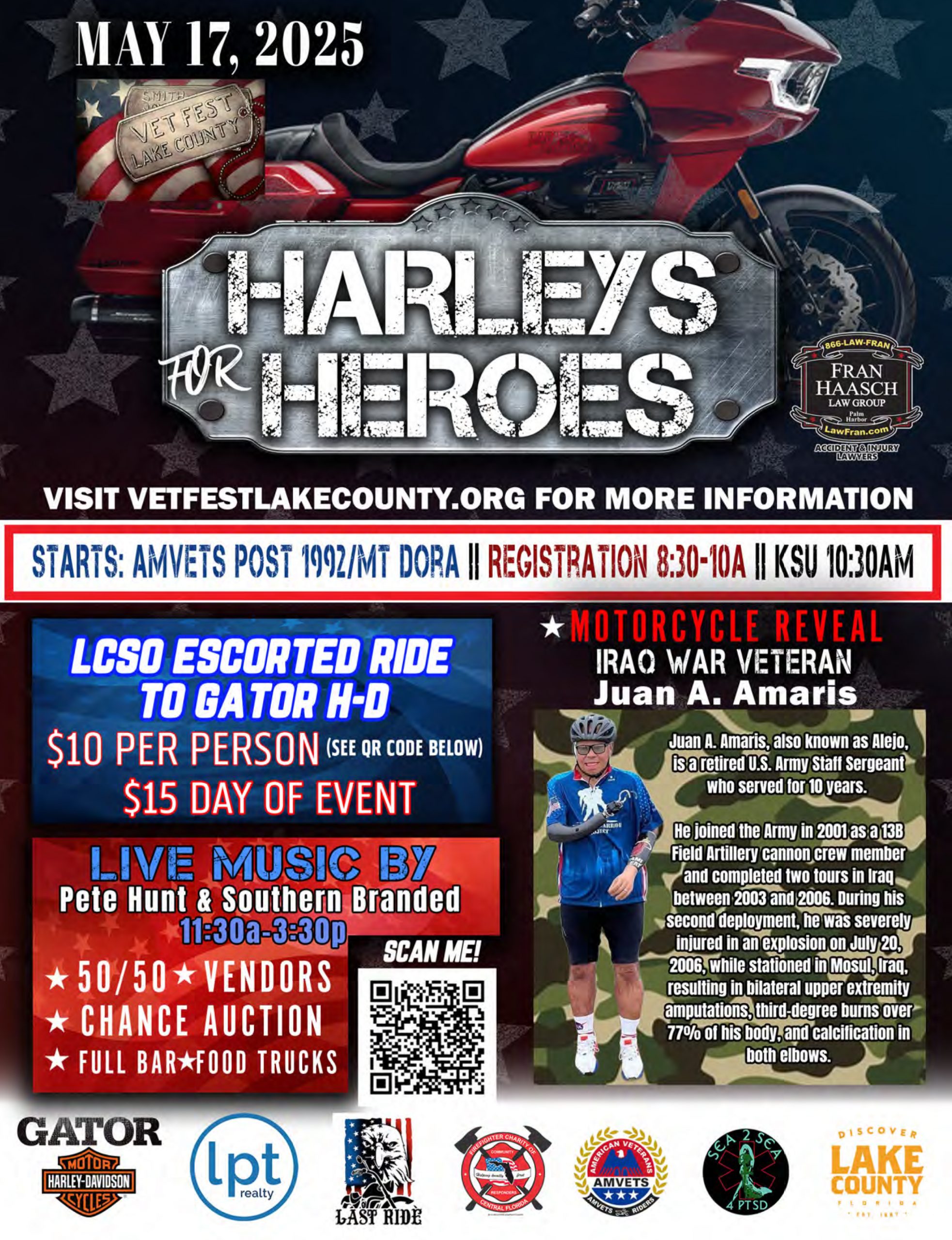Harley's for Heroes!