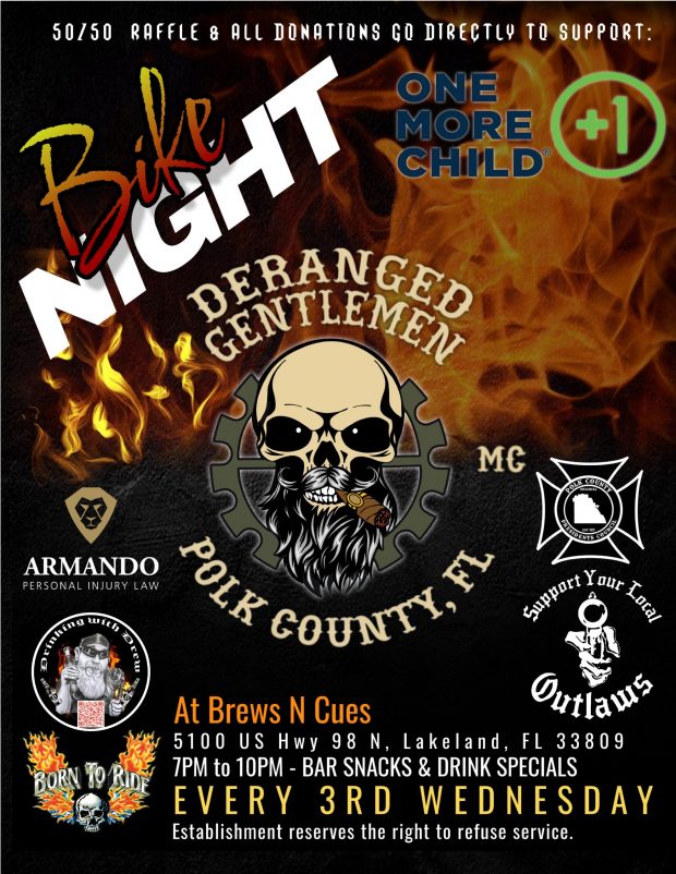 Brews & Cues Bike Night