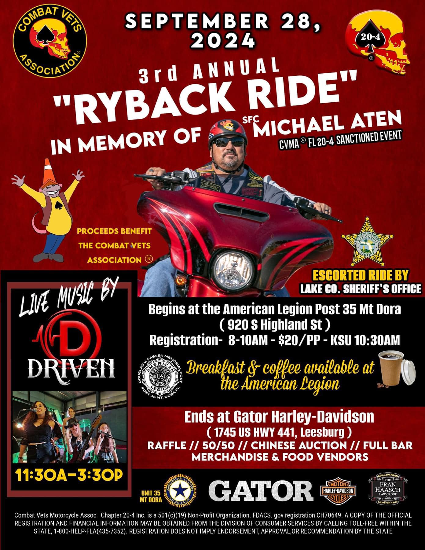 3rd Annual Ryback Ride