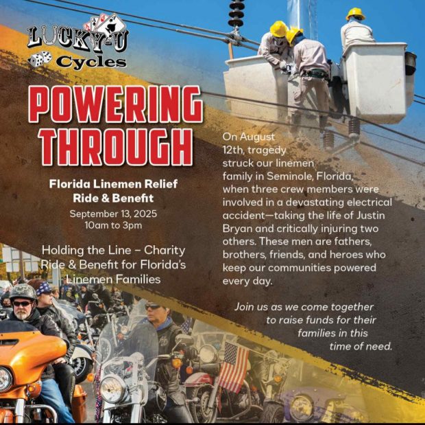 Lucky U Cycles ‘Powering Through’ Ride