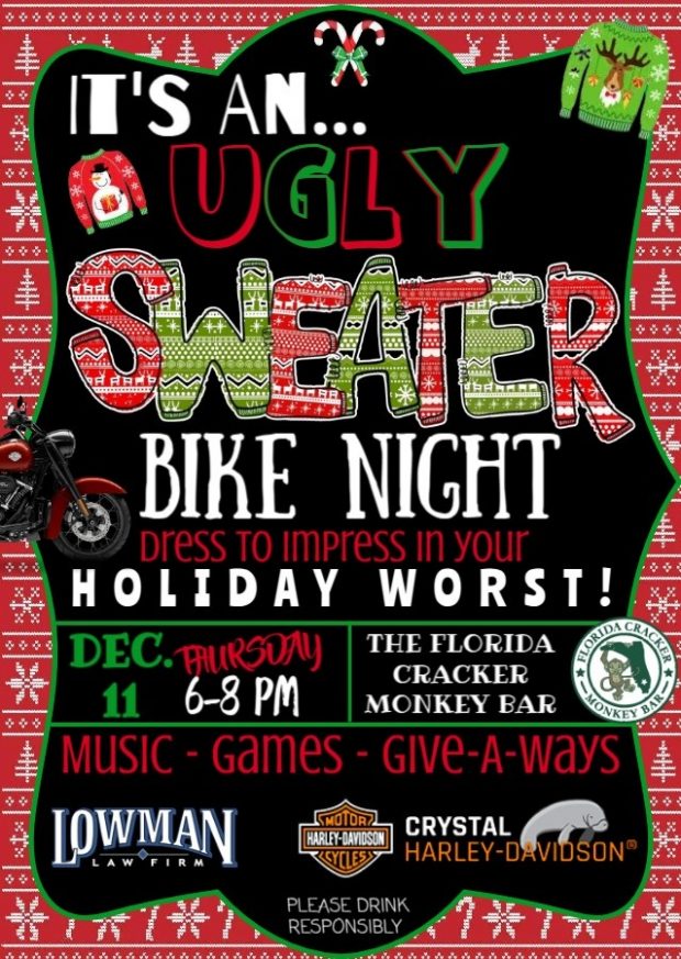 Ugly Sweater Bike Night
