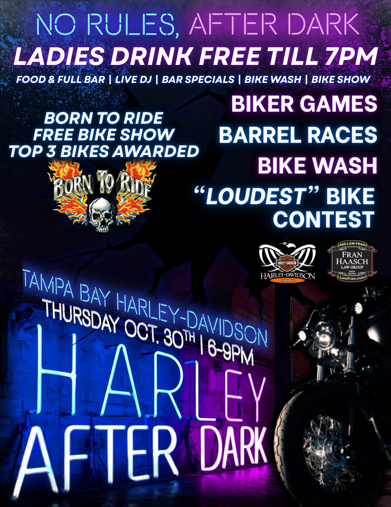 Harley After Dark by Tampa Bay Harley-Davidson