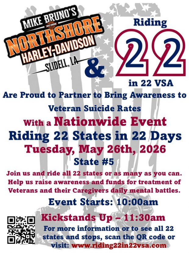 Riding 22 States in 22 Days Veteran Suicide Awareness Benefit Ride State 5