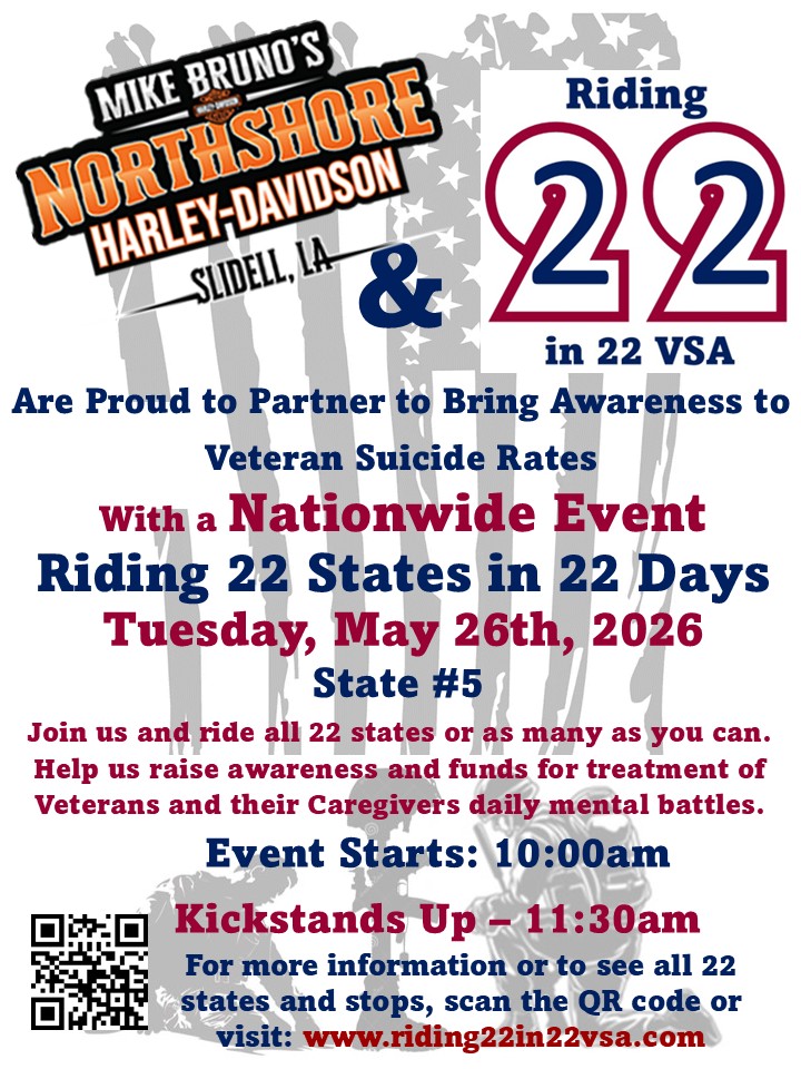 Riding 22 States in 22 Days Veteran Suicide Awareness Benefit Ride State 5
