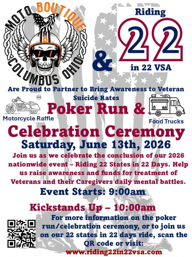 Riding 22 States in 22 Days Celebration Ceremony / Poker Run