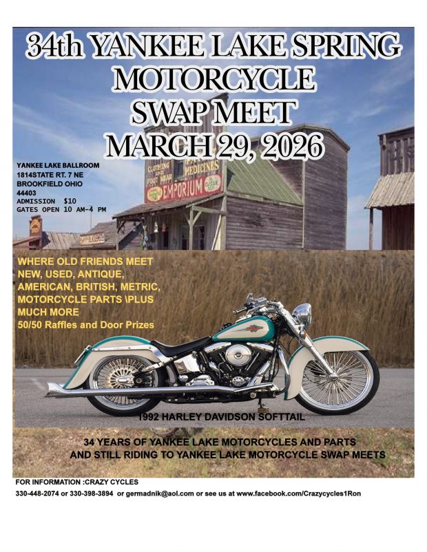 34th Yankee Lake Spring Motorcycle Swap Meet