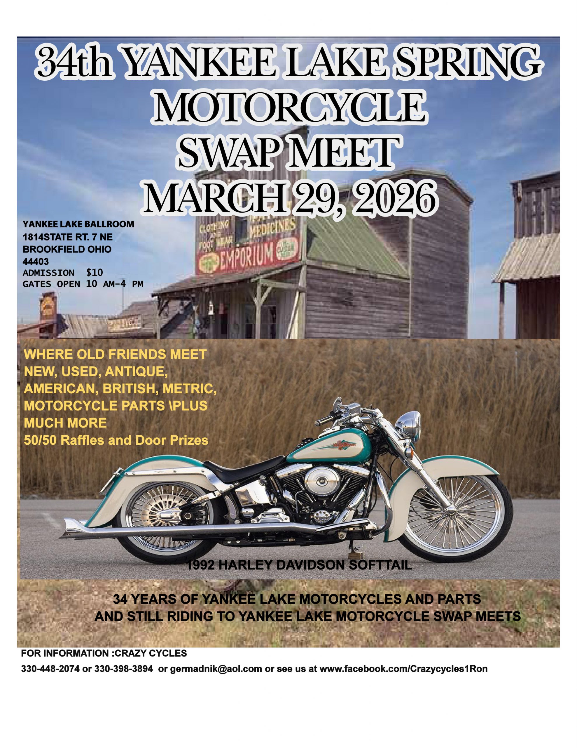 34th Yankee Lake Spring Motorcycle Swap Meet