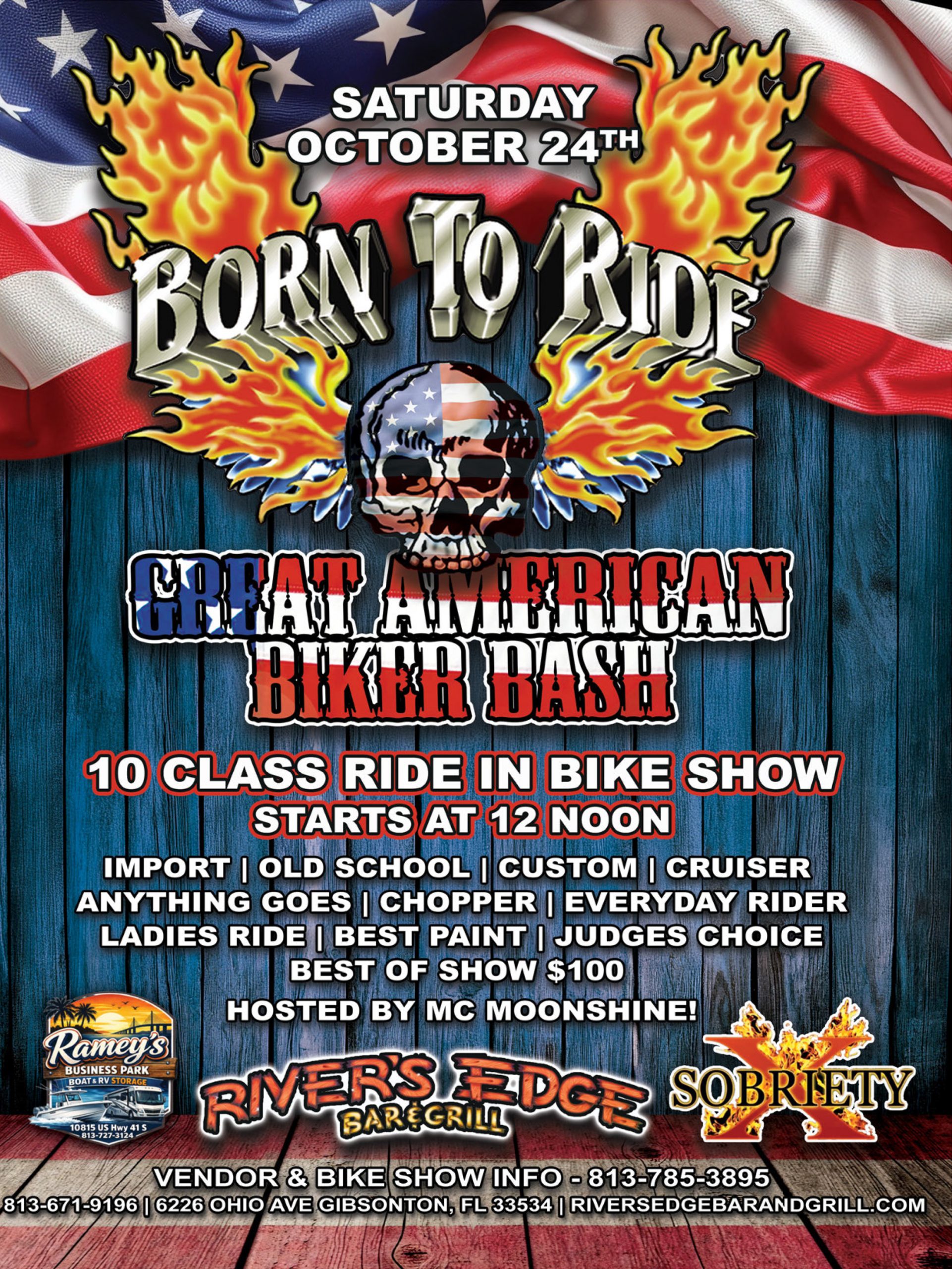 Great American Biker Bash by Born to Ride